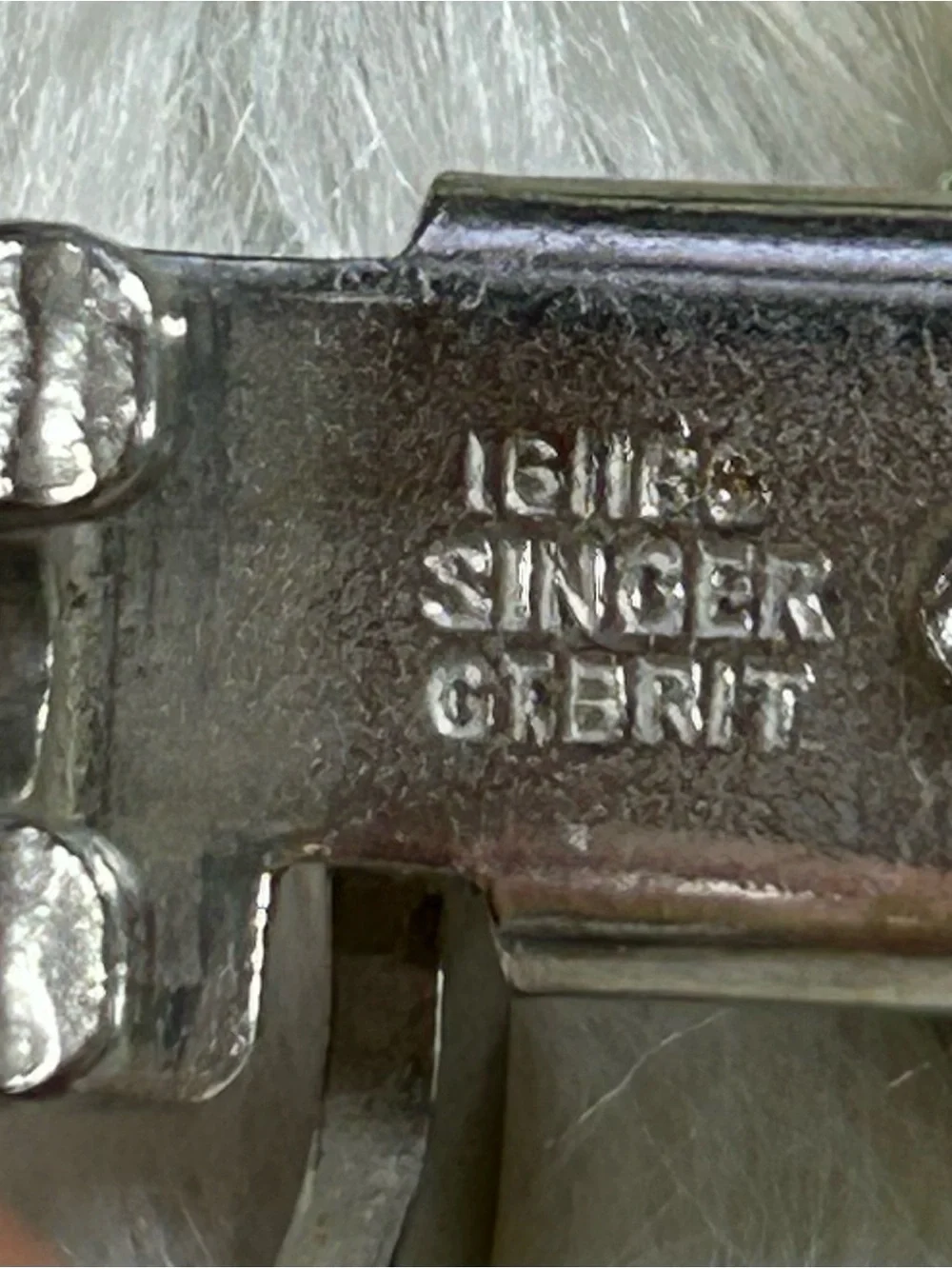 Singer zipper Foot